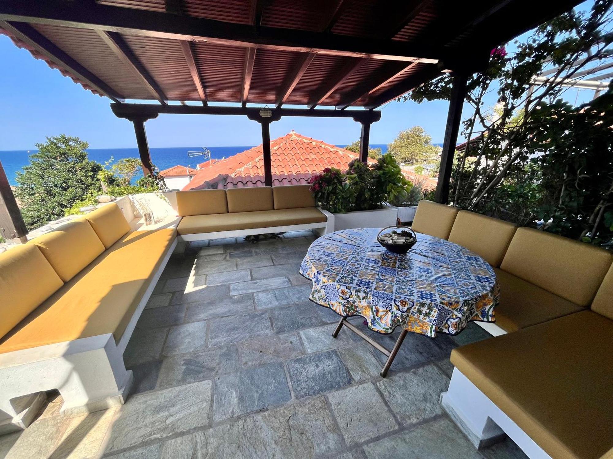 Casa Fagri - Maisonette With Sea View Agios Ioannis  Bagian luar foto